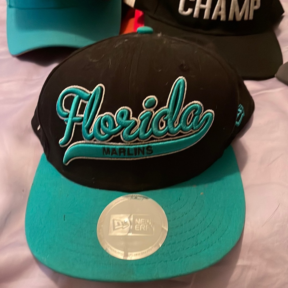 New Era Florida Marlins SnapBack hat
